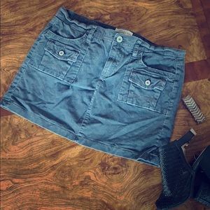 Old Navy Corduroy Gray Skirt